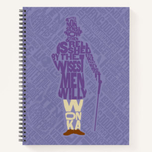 Cuaderno Willy Wonka Cote Silhouette
