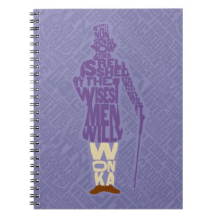 Cuaderno Willy Wonka Cote Silhouette