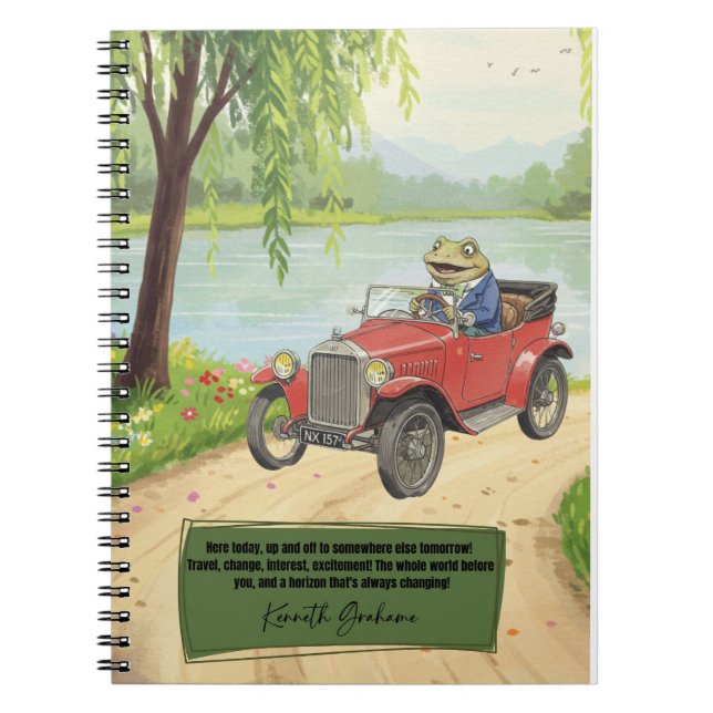 Cuaderno Wind in the Willows notebook (Frente)