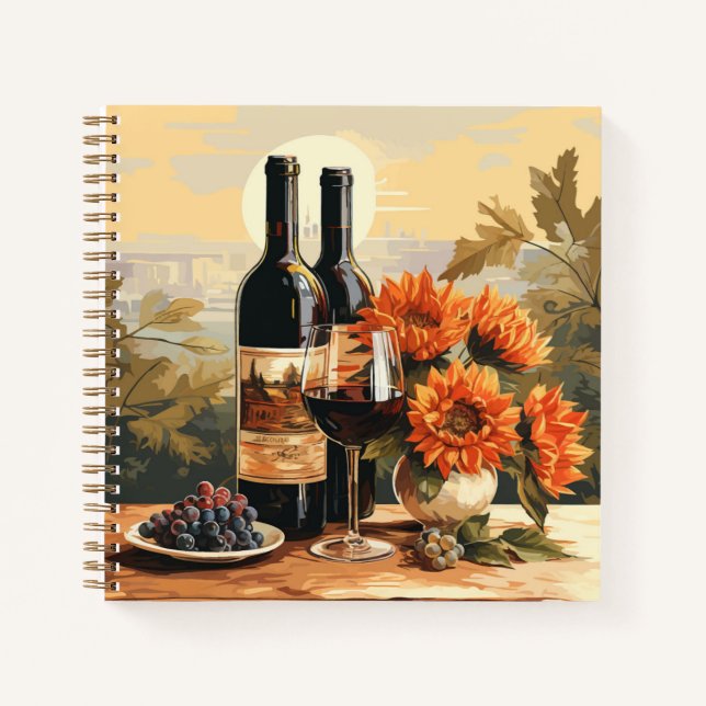 Cuaderno Wine Lover's (Anverso)
