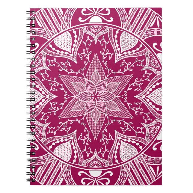 Cuaderno Wine Mandala (Frente)