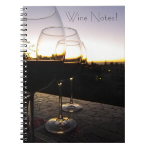 Cuaderno Wine Notes Notebook!
