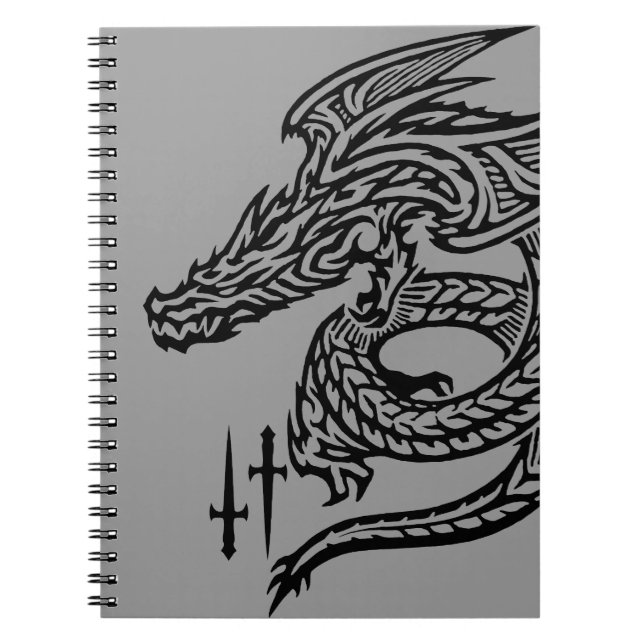 Cuaderno Wing Dragon Photo Notebook (80 páginas B&W) (Frente)