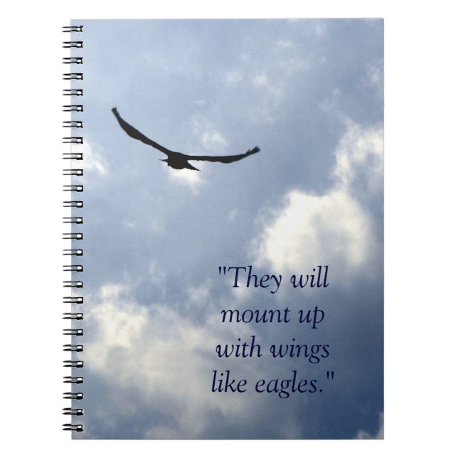 Cuaderno Wings Like Eagles Notebook (Frente)