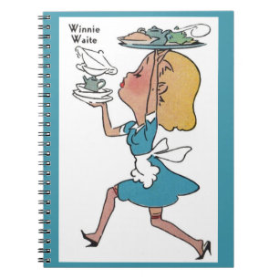 Cuaderno Winnie Waite, la ocupada camarera