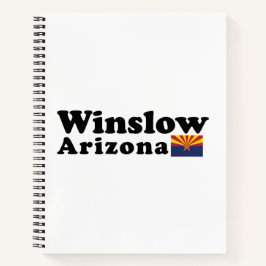 Cuaderno Winslow, equipo portátil en espiral de Arizona