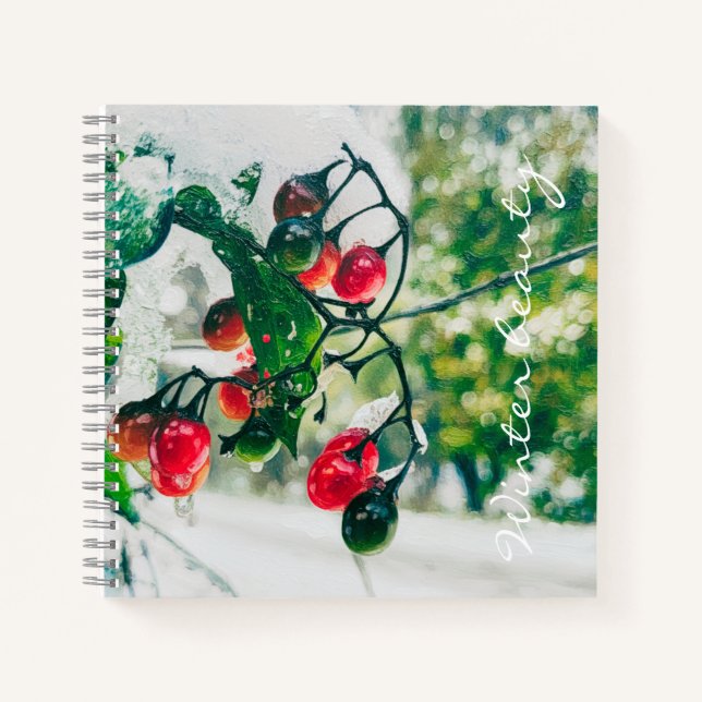 Cuaderno Winter beauty 1 (Anverso)
