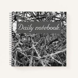 Cuaderno Winter Dried tree diariamente