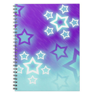 Cuaderno Winter Purple Stars