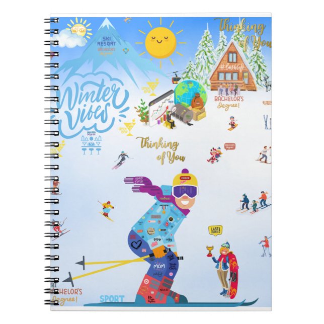 Cuaderno Winter Vibes (Frente)