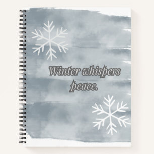 Cuaderno Winter Whispers