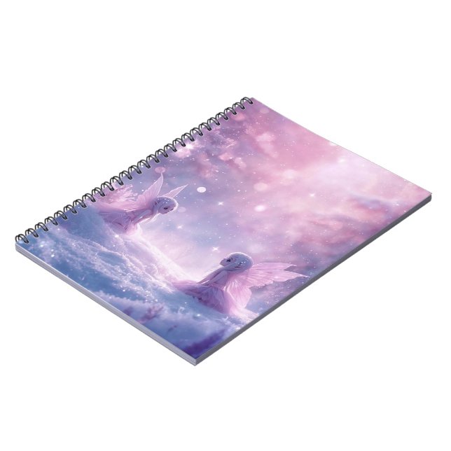 Cuaderno Winter Whispers and Fairy Light (Lado Izquierdo)