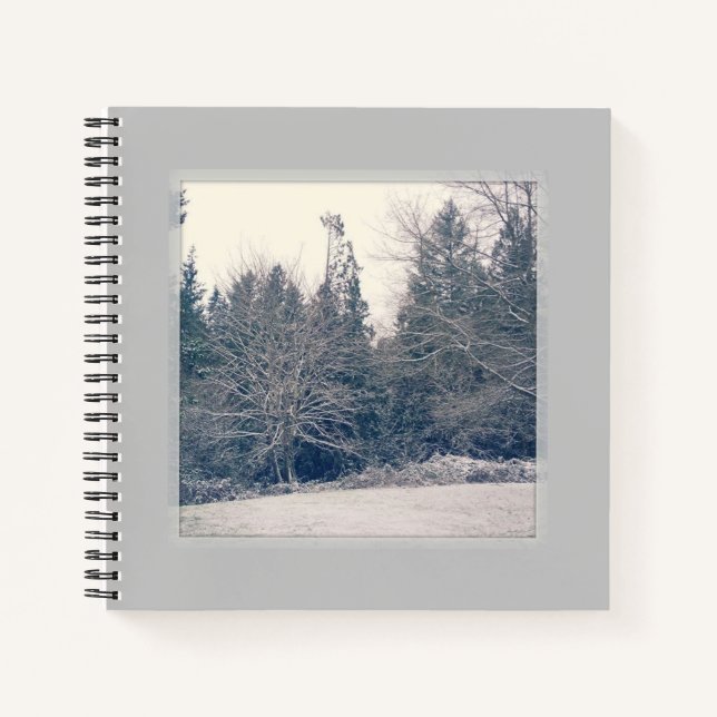 Cuaderno Winter White (Anverso)