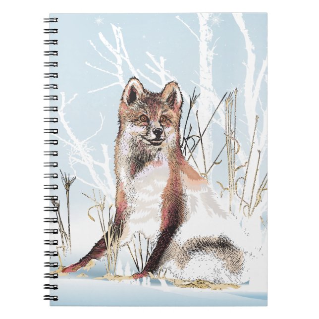 Cuaderno Winter Wolf (Frente)