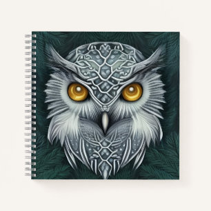 Cuaderno Winter Wonder Snow Owl Beauty