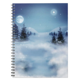 Cuaderno Winter Wonderland de noche