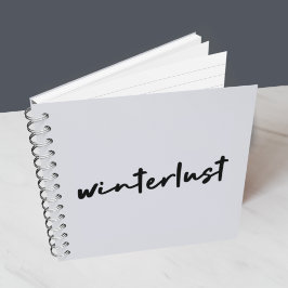 Cuaderno Winterlust | Navidades Minimalistas modernos de in