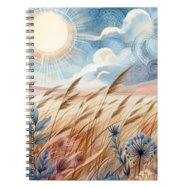 Cuaderno Wintic Day Rústico Boho Mountain Prairie Country