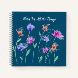 Cuaderno Wispy Flowers Notebook