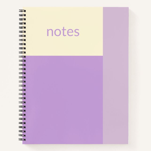 Cuaderno Wisteria Cream (Anverso)