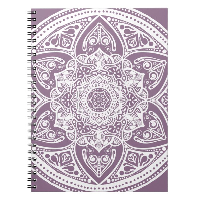 Cuaderno Wisteria Mandala (Frente)