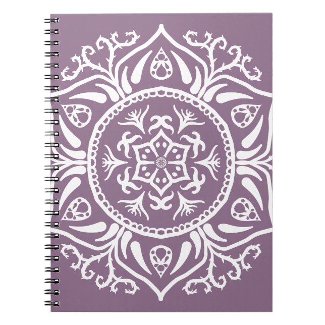 Cuaderno Wisteria Mandala (Frente)