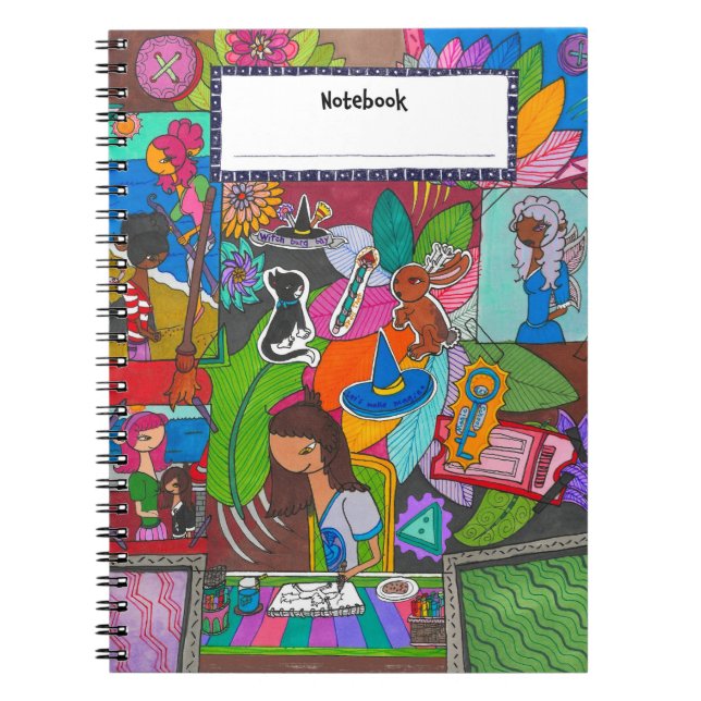 Cuaderno “Witchburg Bay Thought Journal” (Frente)