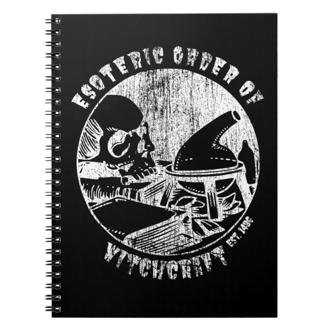 Cuaderno Witchcraft Magic Order Occult Witch Alchemist (Frente)