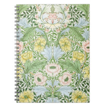 Wm Morris Myrtle Floral Arte Nuevo Brillante
