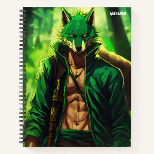 Cuaderno "Wolf Fang Swordsman"