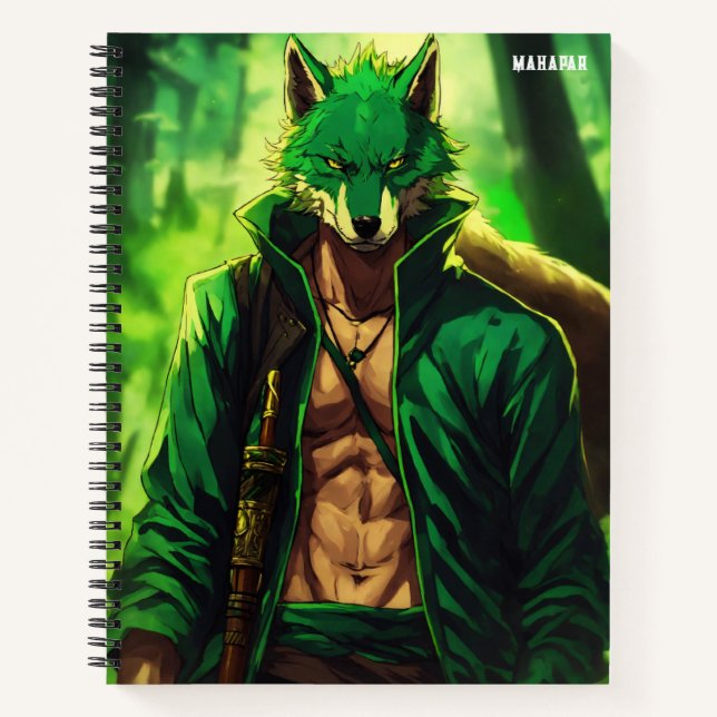 Cuaderno "Wolf Fang Swordsman" (Anverso)