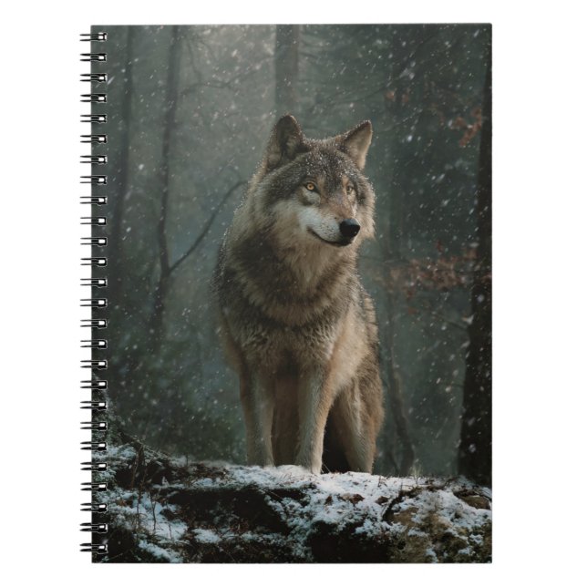 Cuaderno Wolf in Winter (Frente)