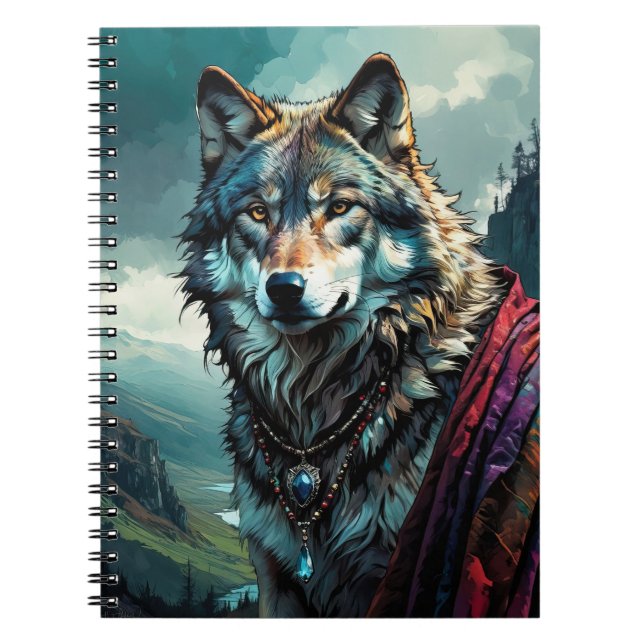 Cuaderno Wolf King (Frente)