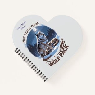 Cuaderno Wolf Pack - No sólo un equipo, una familia bajo el