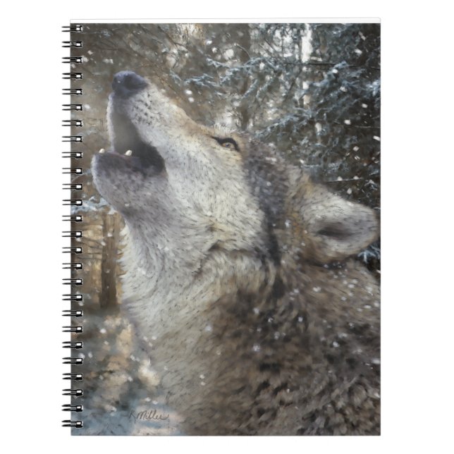 Cuaderno Wolf Song - Pastel (Frente)