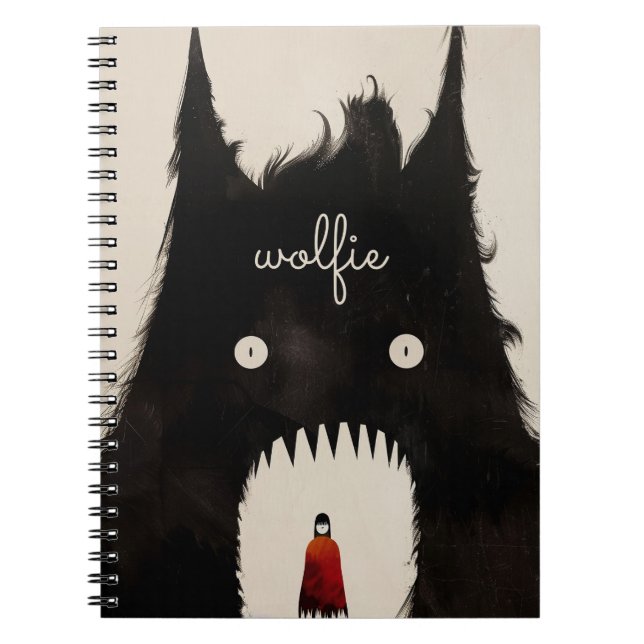 Cuaderno Wolf y el pequeño capullo rojo (Frente)