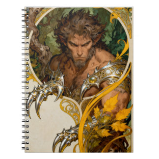 Cuaderno Wolverine Art Nouveau