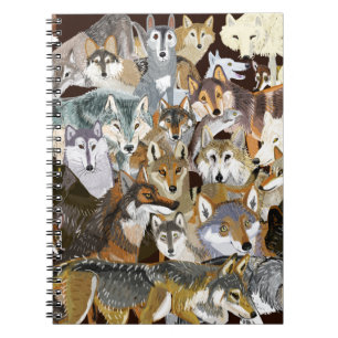 Cuaderno Wolves of Belette Le Pink