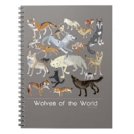 Cuaderno Wolves of the World
