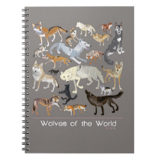 Cuaderno Wolves of the World