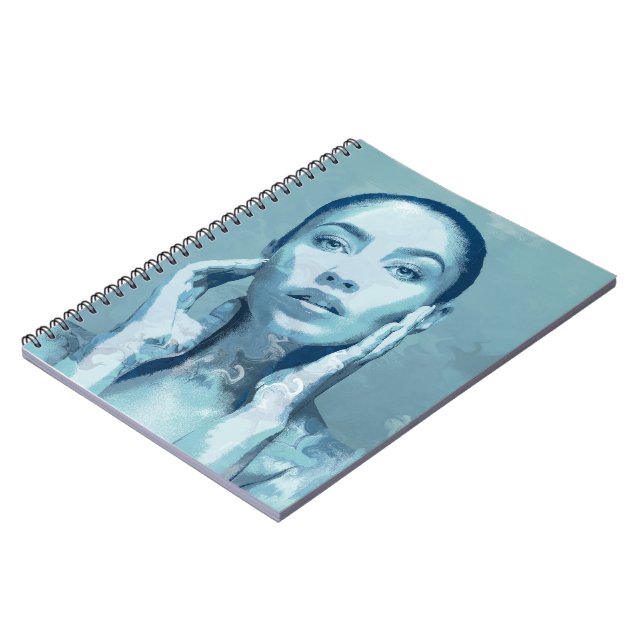 Cuaderno "Woman in Blue" (Lado Izquierdo)