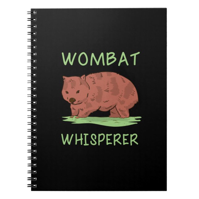 Cuaderno Wombat Whisperer (Frente)