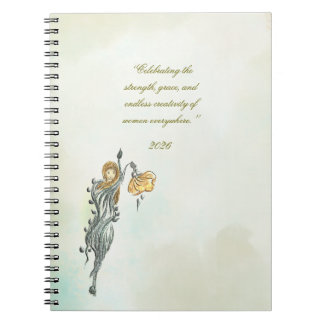 Cuaderno Women: Nature’s Quiet Power,Notbook