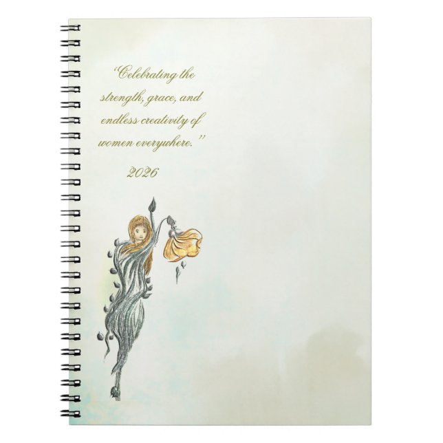 Cuaderno Women: Nature’s Quiet Power,Notbook (Frente)
