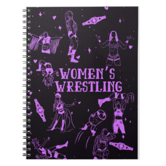 Cuaderno Women's Wrestling Fan Notebook Journal