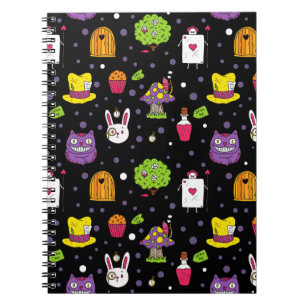 Cuaderno Wonderland negro