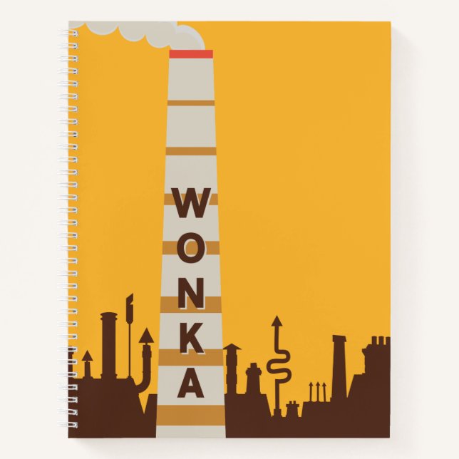 Cuaderno Wonka Factory Silhouette (Anverso)