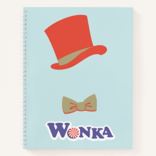 Cuaderno Wonka Top Hat & Bow Tie