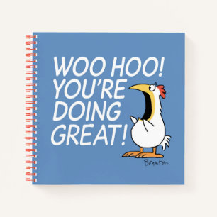 Cuaderno ¡WOO HOO! ¡LO ESTÁS HACIENDO MUY BIEN! Sandra Boyn