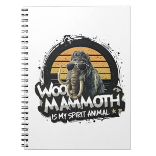 Cuaderno Woo Mamut Es Mi Animal Espiritual Arte